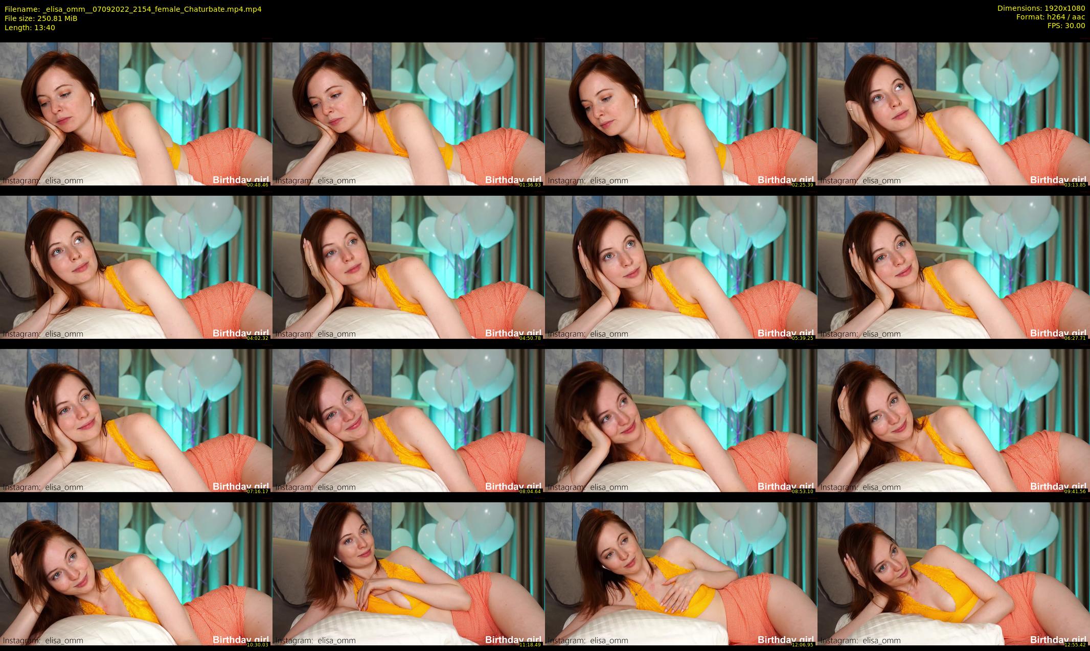 _elisa_omm_ — 14 minute Chaturbate female cam show recording, 1080p, Sep 7, 2022