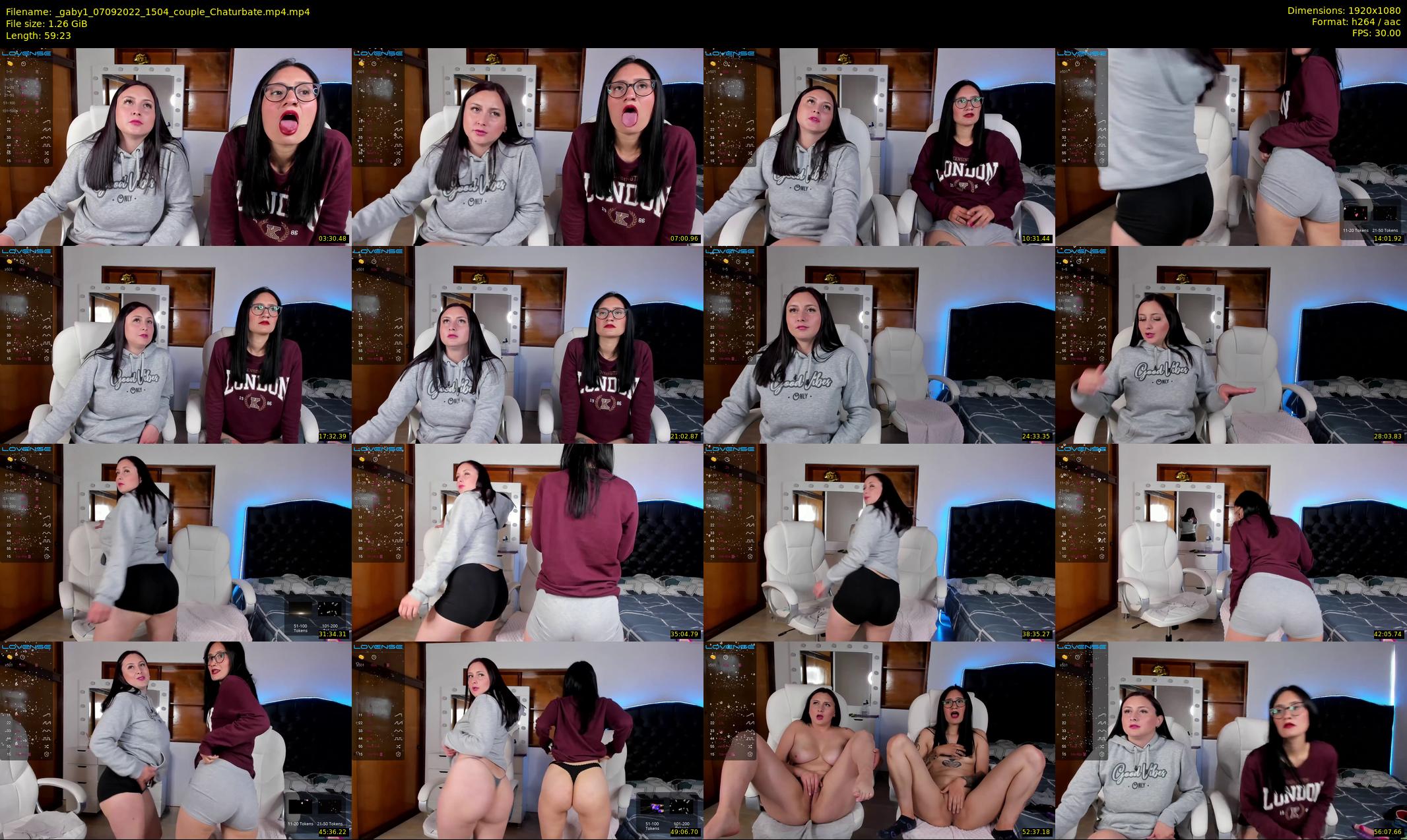 _gaby1 — 60 minute Chaturbate female cam show recording, 1080p, Sep 7, 2022