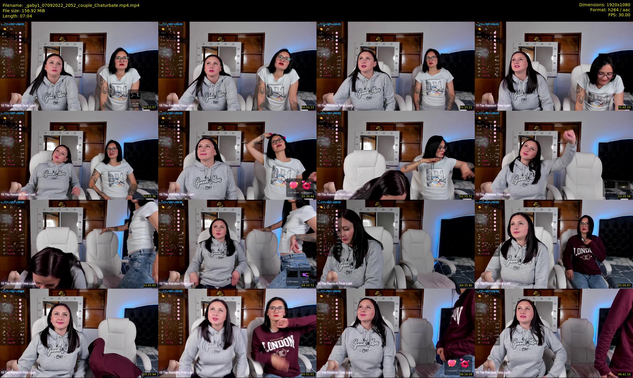 _gaby1 — 8 minute Chaturbate female cam show recording, 1080p, Sep 7, 2022