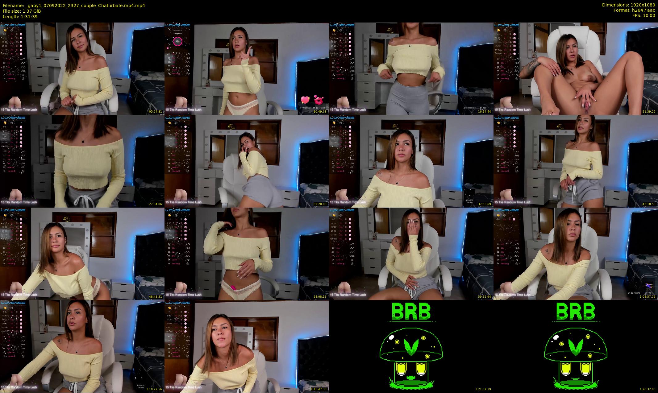 _gaby1 — 92 minute Chaturbate female cam show recording, 1080p, Sep 7, 2022