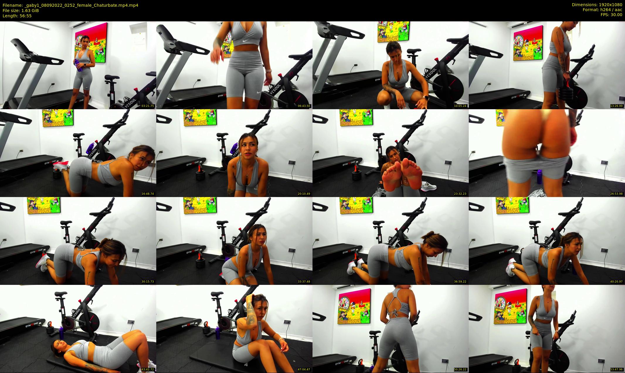_gaby1 — 57 minute Chaturbate female cam show recording, 1080p, Sep 8, 2022