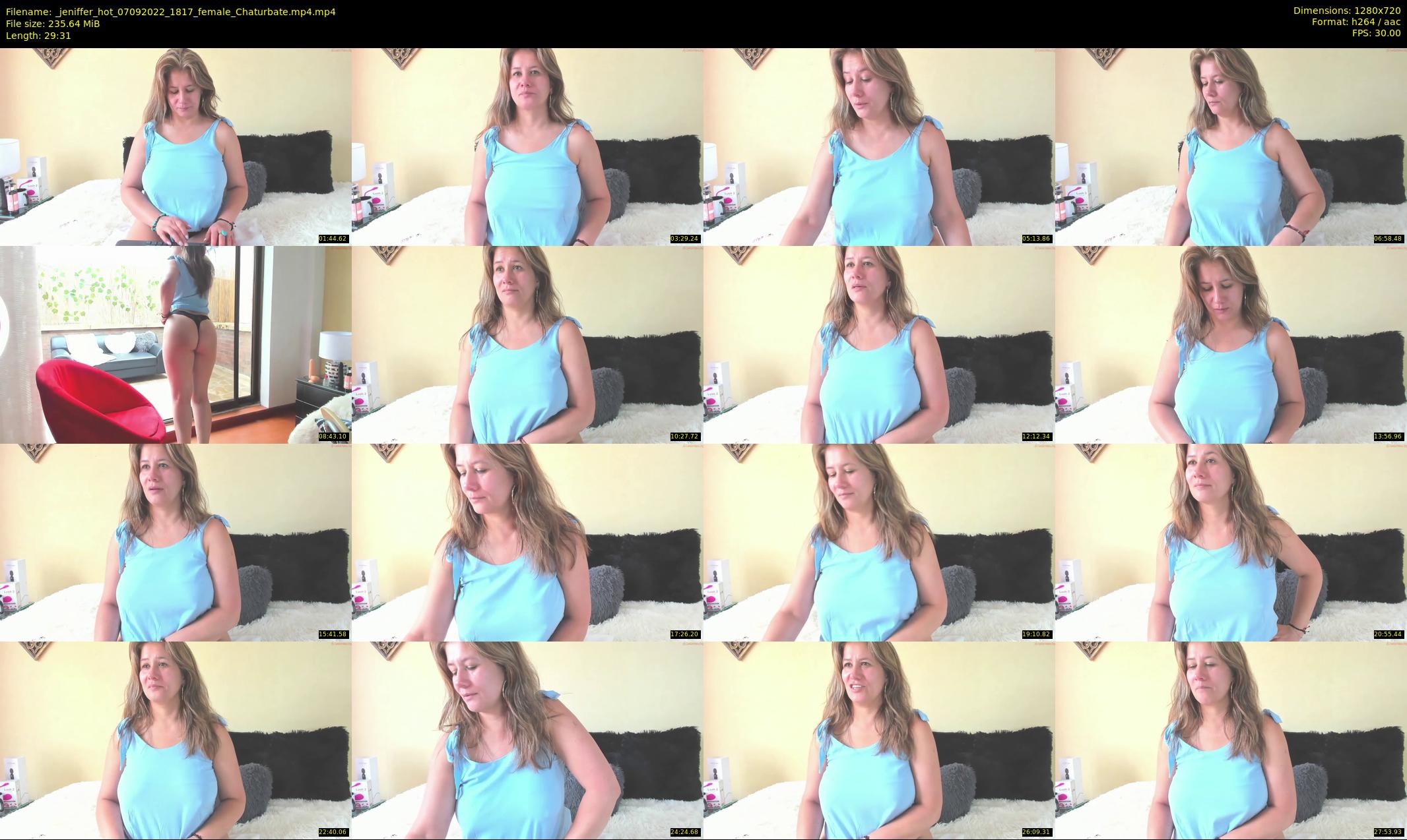 _jeniffer_hot — 30 minute Chaturbate female cam show recording, 720p, Sep 7, 2022