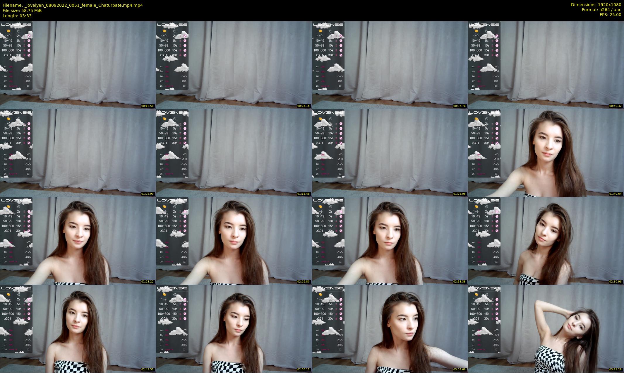 _lovelyen — 4 minute Chaturbate female cam show recording, 1080p, Sep 8, 2022