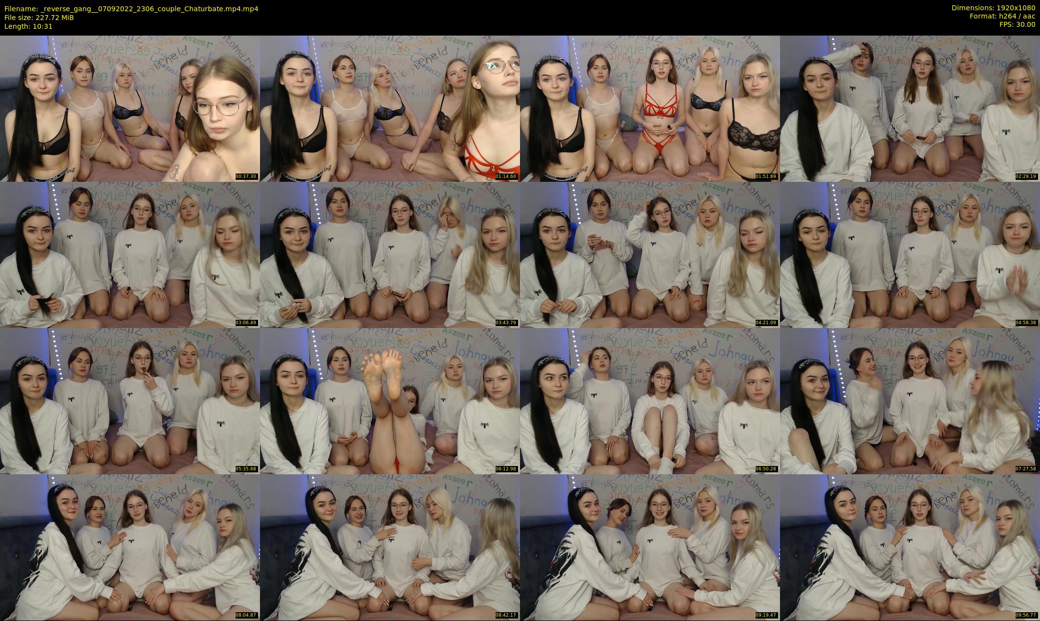 _reverse_gang_ — 11 minute Chaturbate couple cam show recording, 1080p, Sep 7, 2022