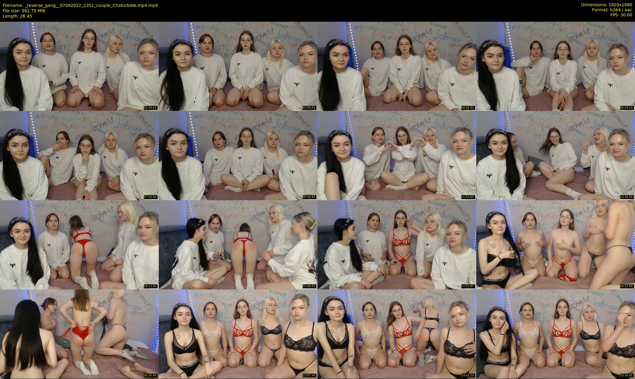 _reverse_gang_ — 27 minute Chaturbate couple cam show recording, 1080p, Sep 7, 2022