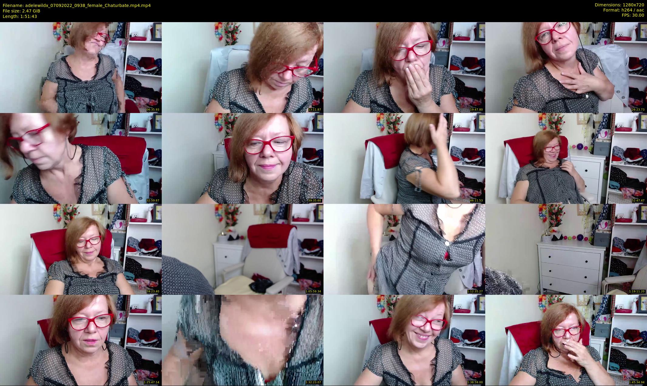 adelewildx — 112 minute Chaturbate female cam show recording, 720p, Sep 7, 2022