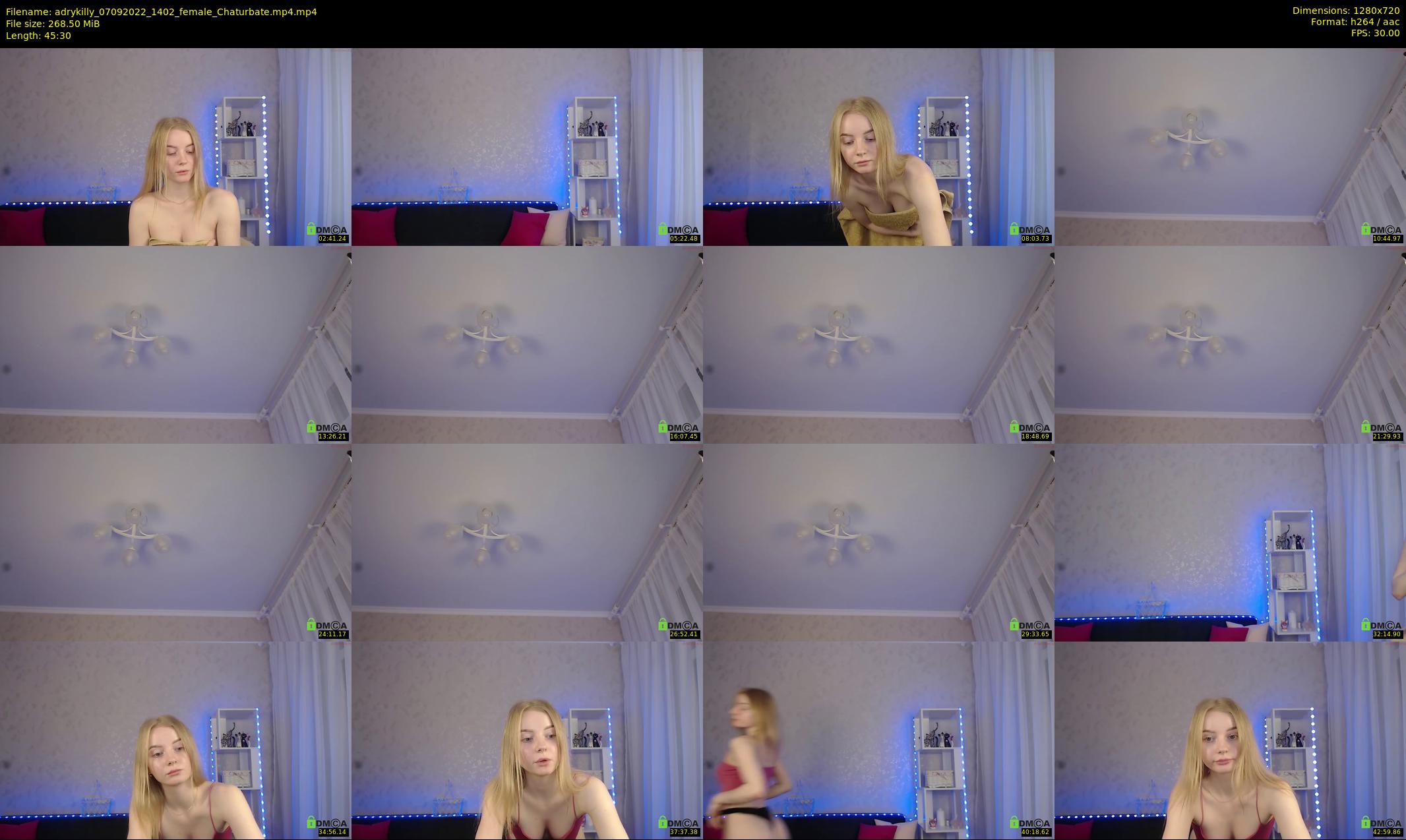 adrykilly — 46 minute Chaturbate female cam show recording, 720p, Sep 7, 2022