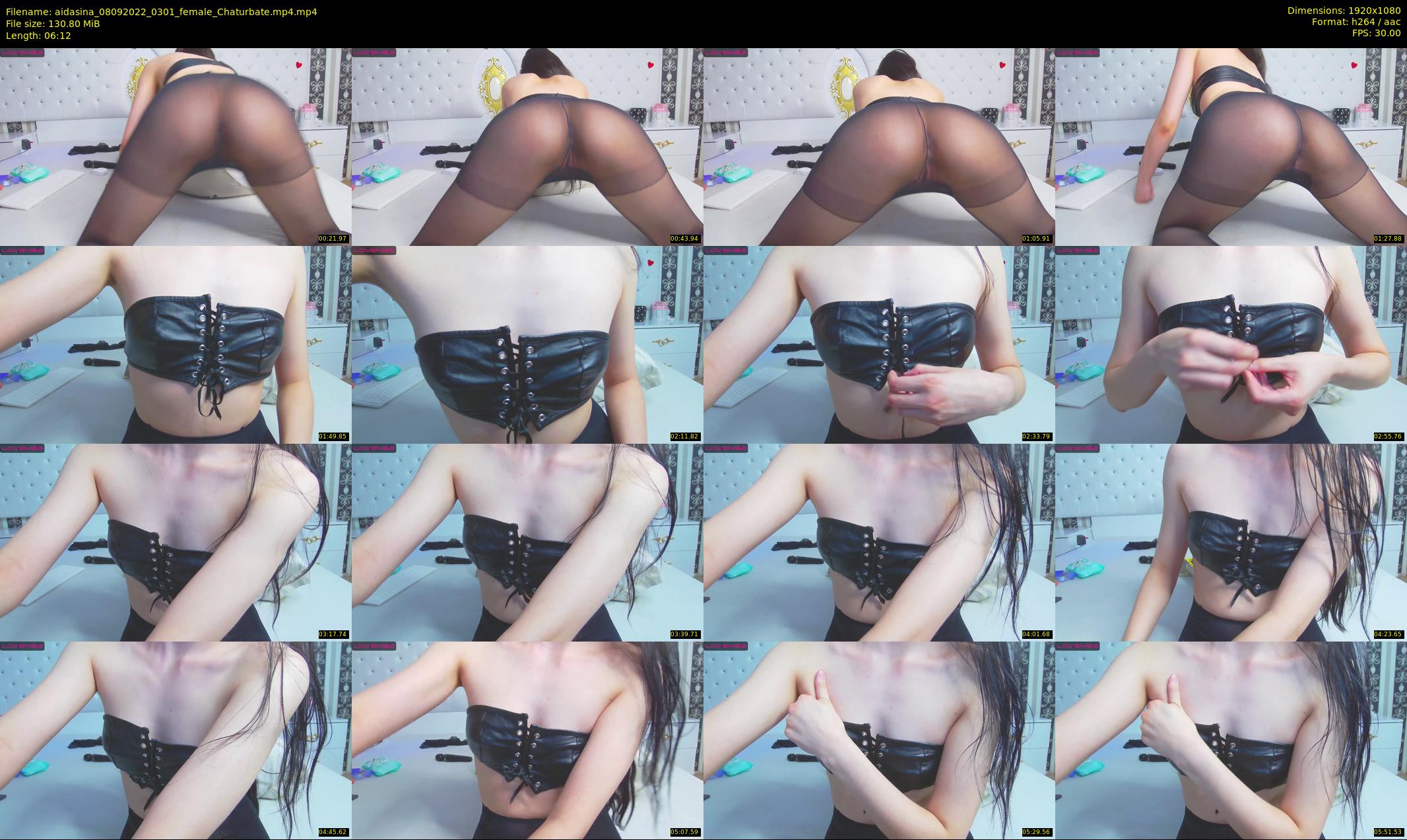 aidasina — 7 minute Chaturbate female cam show recording, 1080p, Sep 8, 2022
