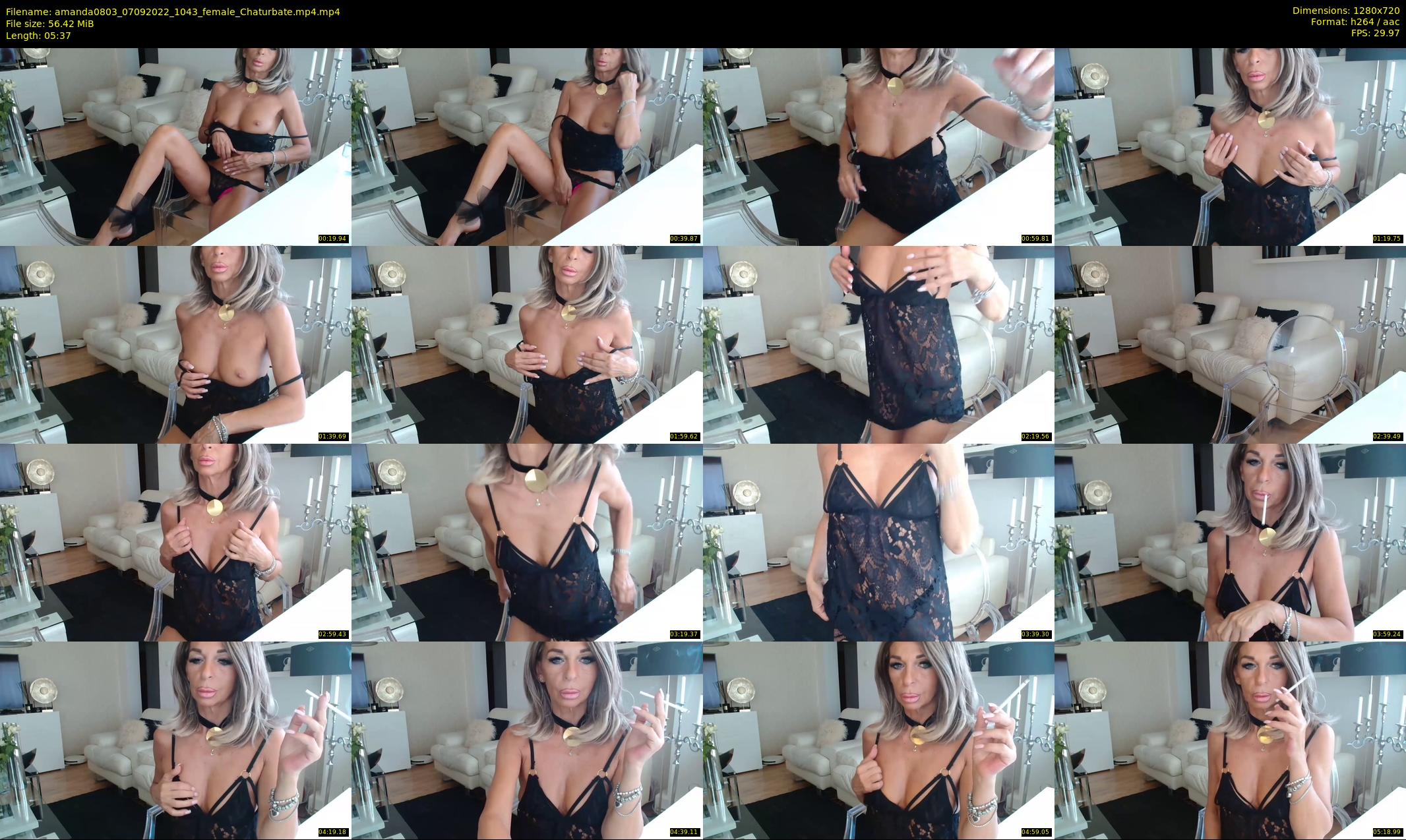 amanda0803 — 6 minute Chaturbate female cam show recording, 720p, Sep 7, 2022