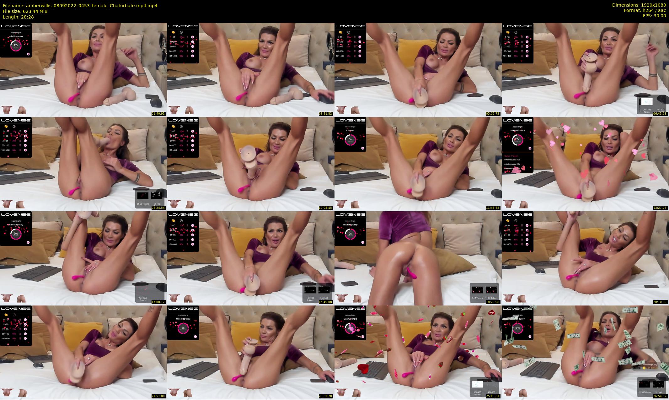 amberwillis — 29 minute Chaturbate female cam show recording, 1080p, Sep 8, 2022