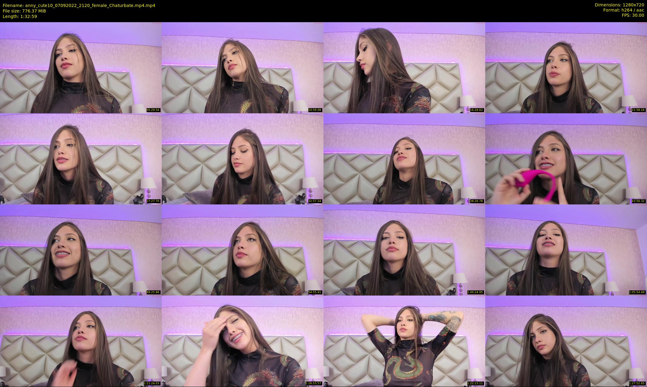 anny_cute10 — 93 minute Chaturbate female cam show recording, 720p, Sep 7, 2022
