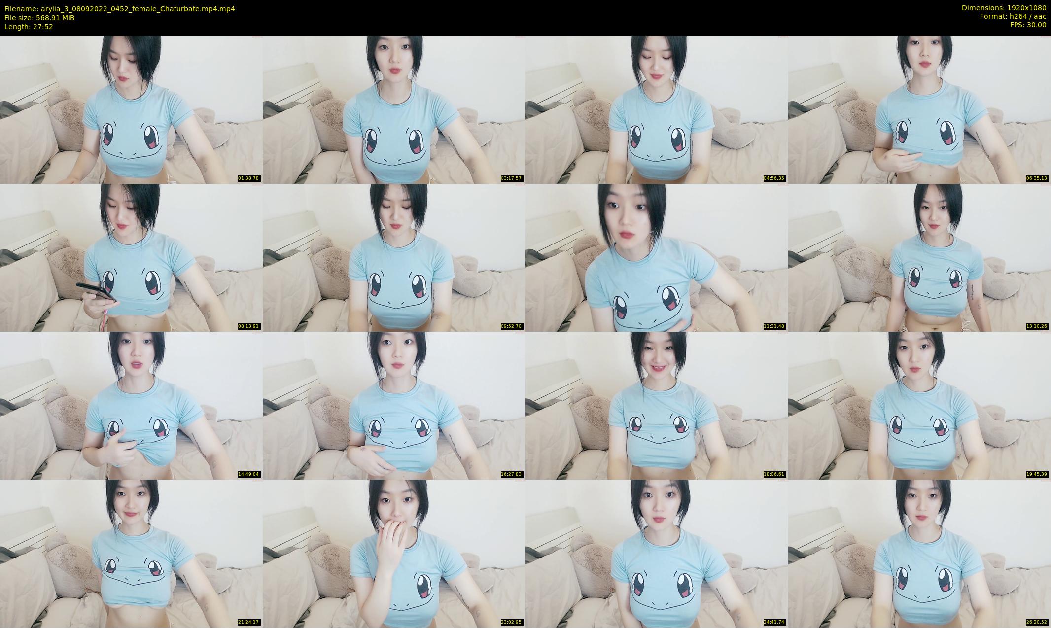 arylia_3 — 28 minute Chaturbate female cam show recording, 1080p, Sep 8, 2022