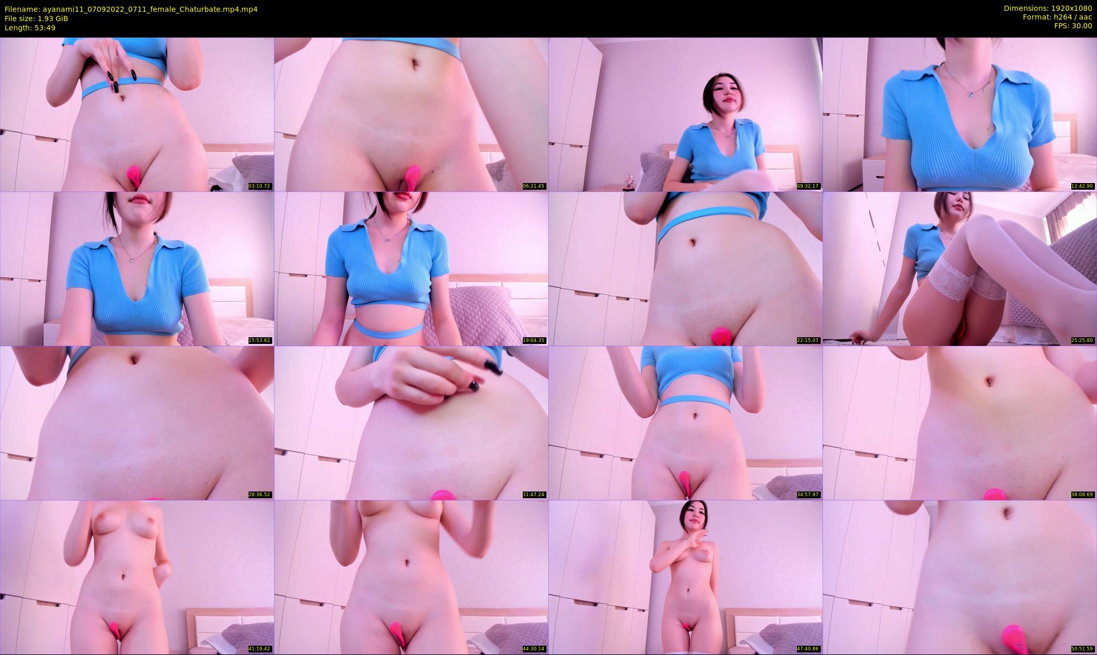 ayanami11 — 54 minute Chaturbate female cam show recording, 1080p, Sep 7, 2022