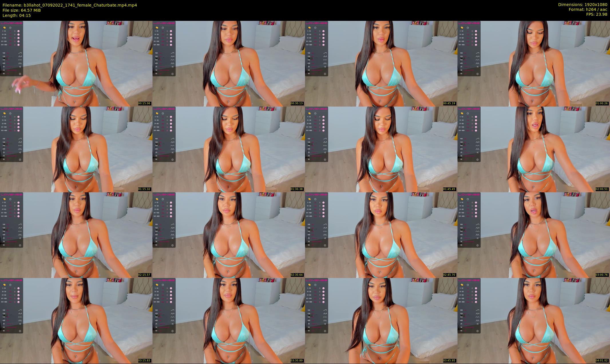 b3llahot — 5 minute Chaturbate female cam show recording, 1080p, Sep 7, 2022