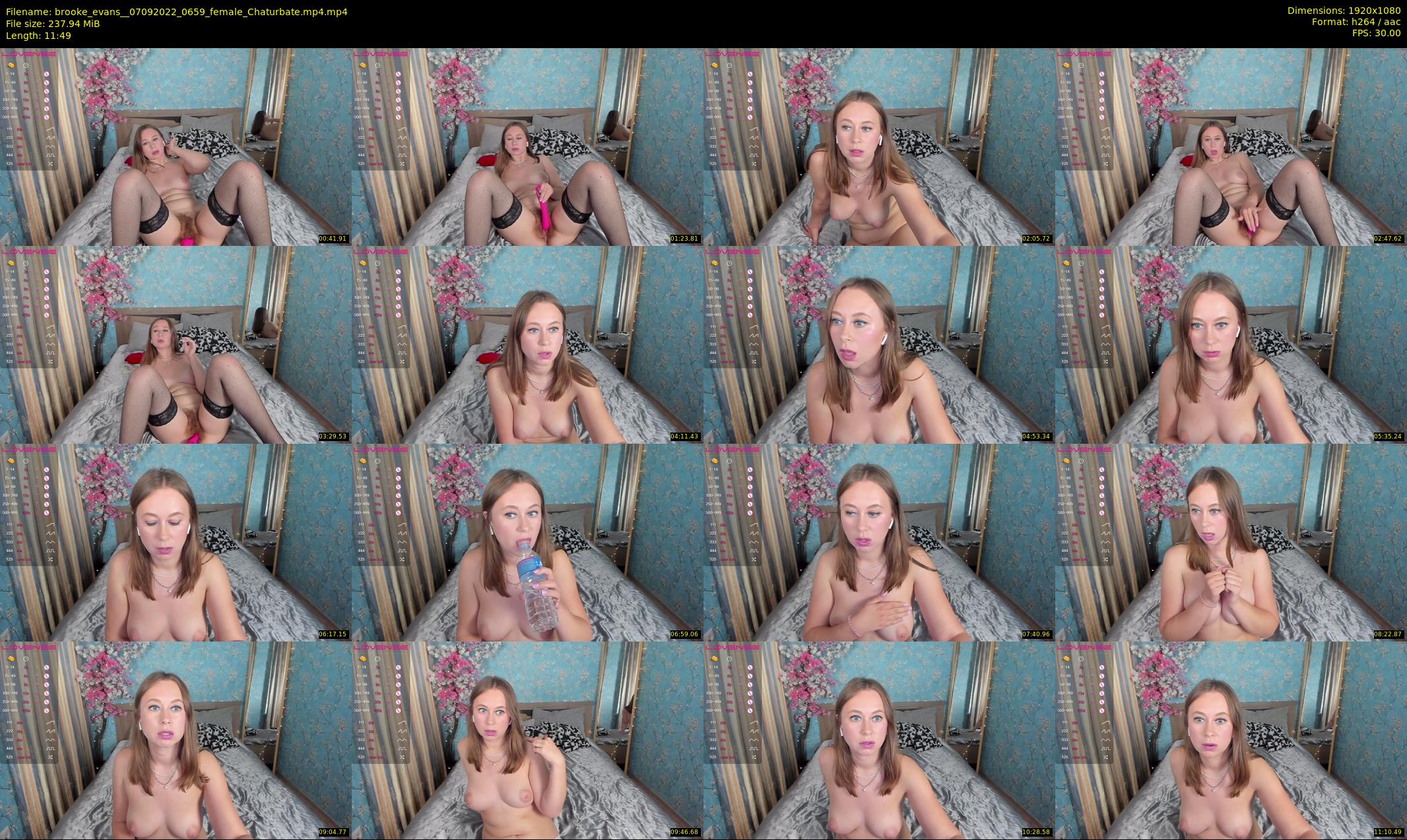 brooke_evans_ — 12 minute Chaturbate female cam show recording, 1080p, Sep 7, 2022