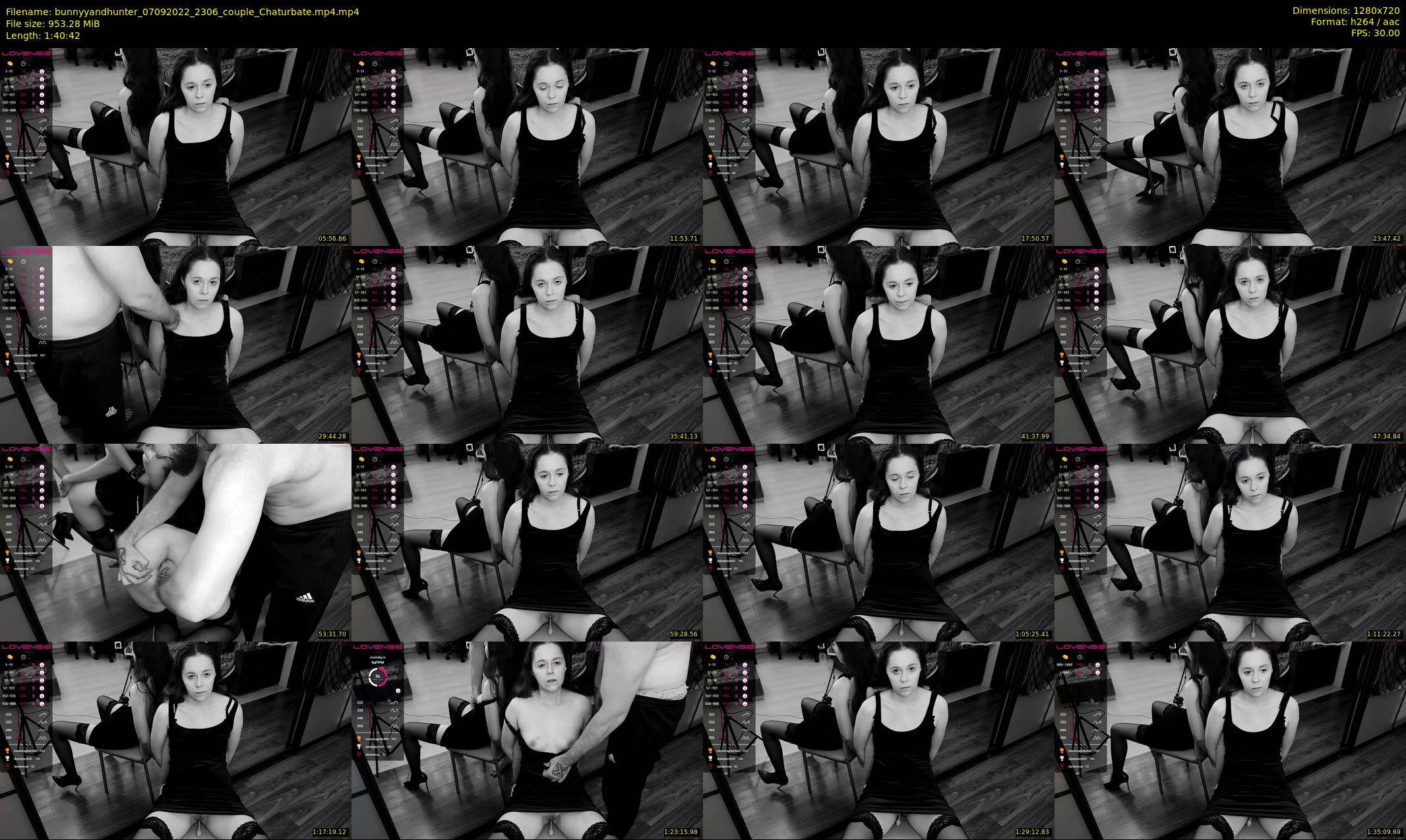 bunnyyandhunter — 101 minute Chaturbate couple cam show recording, 720p, Sep 7, 2022