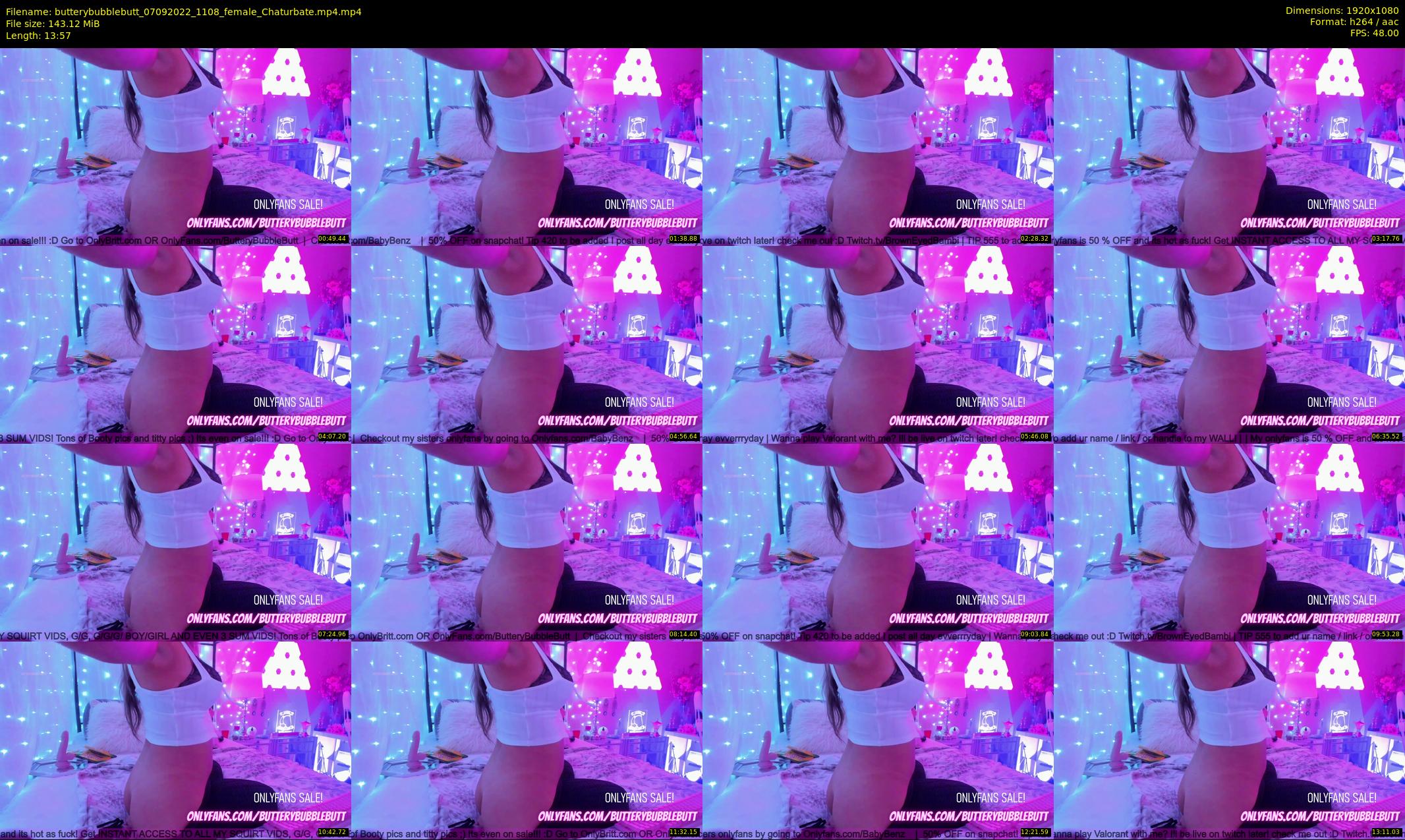 butterybubblebutt — 14 minute Chaturbate couple cam show recording, 1080p, Sep 7, 2022