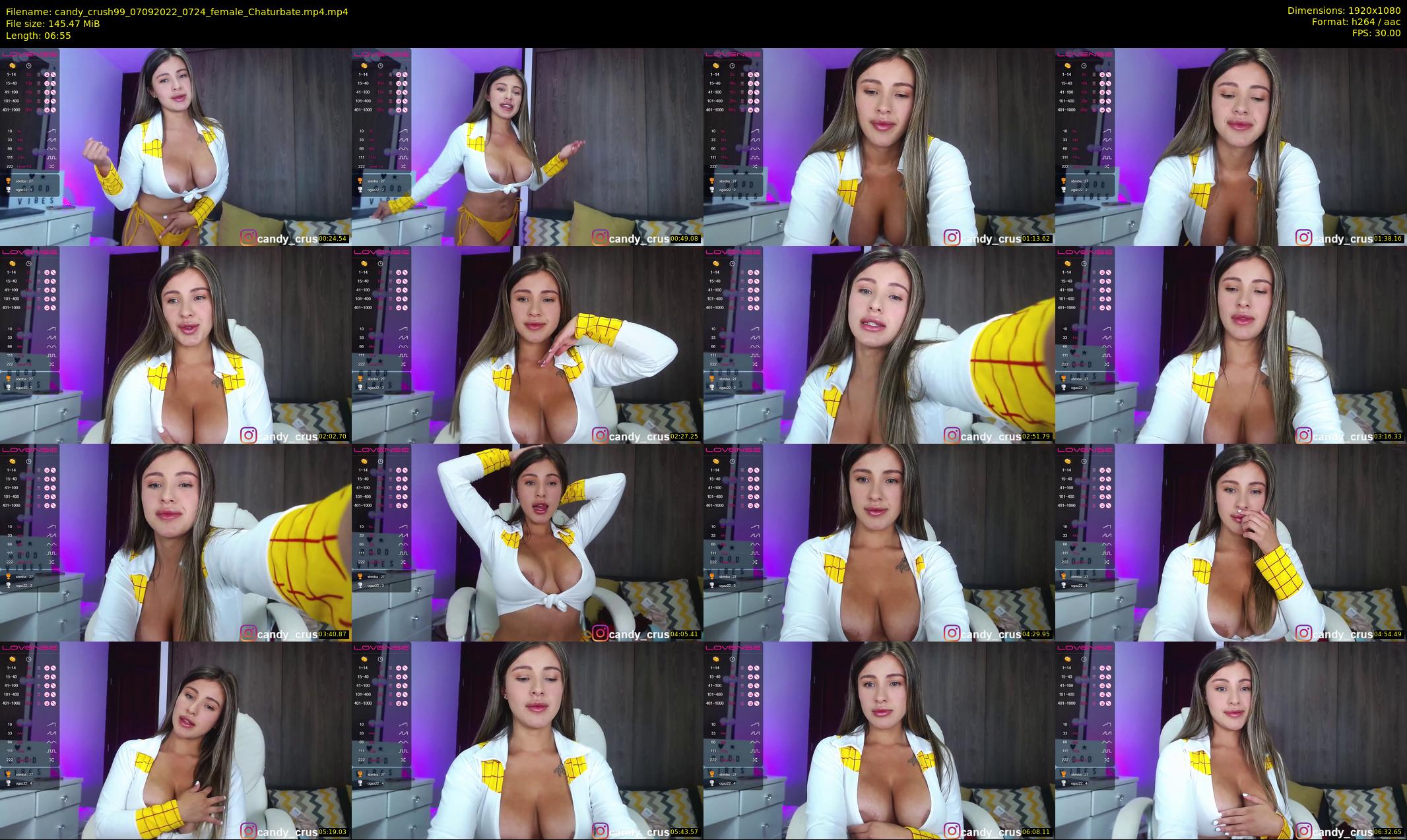 candy_crush99 — 7 minute Chaturbate female cam show recording, 1080p, Sep 7, 2022