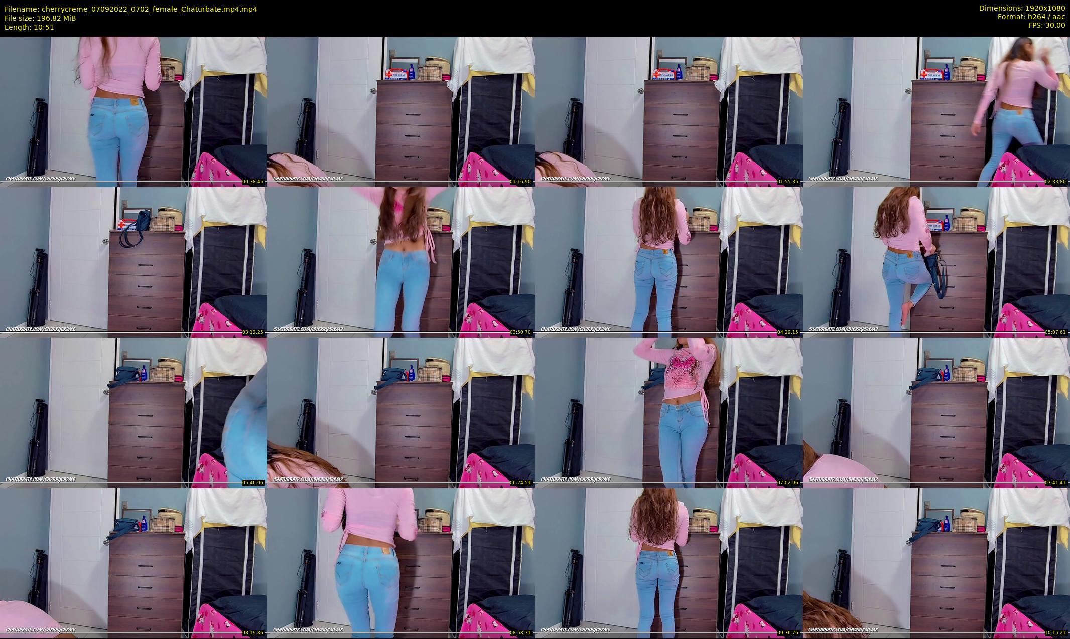 cherrycreme — 11 minute Chaturbate female cam show recording, 1080p, Sep 7, 2022