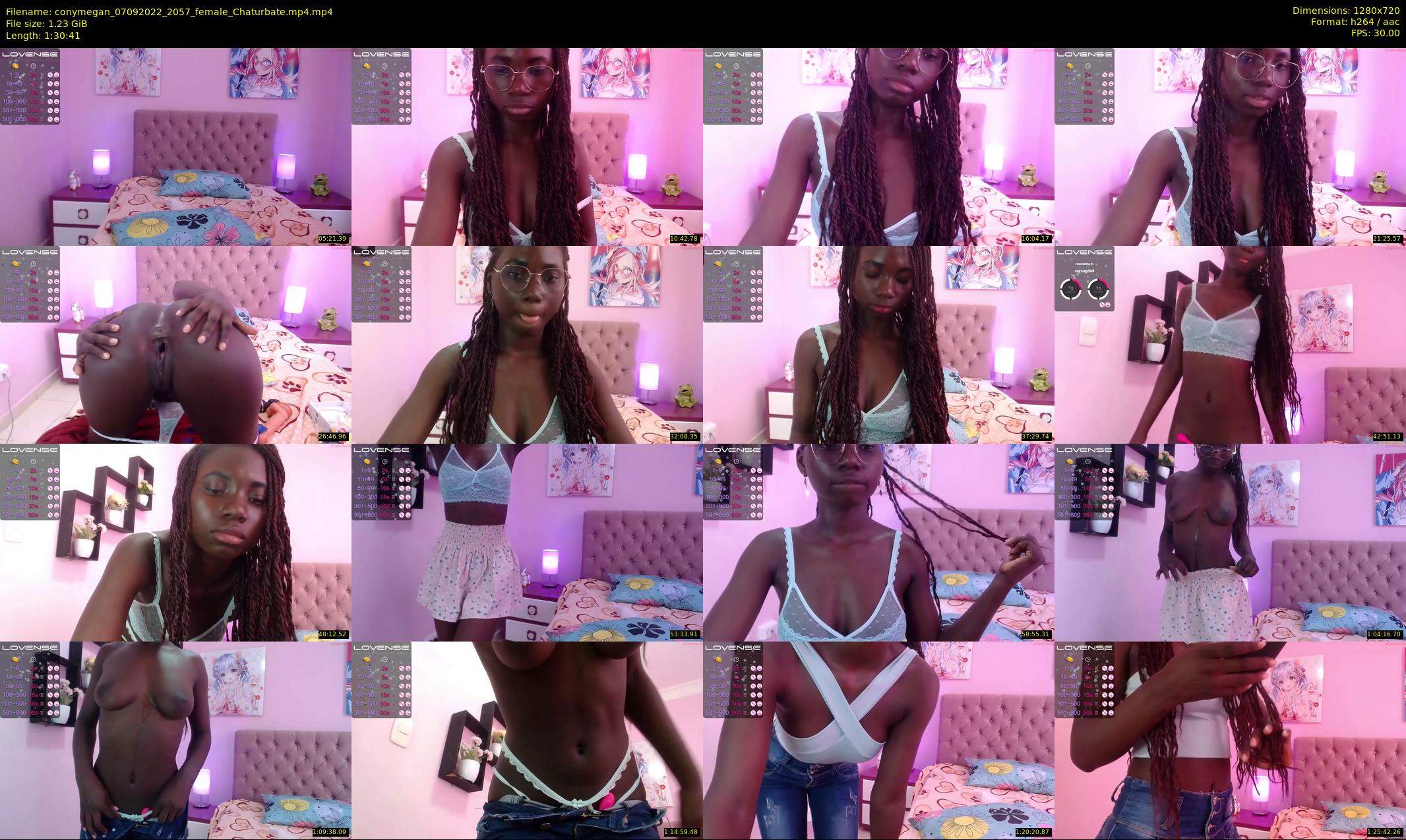 conymegan — 91 minute Chaturbate female cam show recording, 720p, Sep 7, 2022