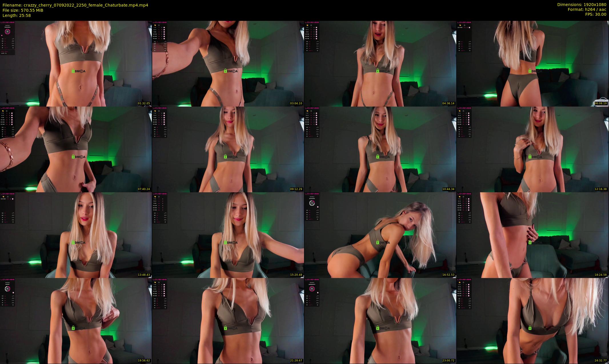 crazzy_cherry — 26 minute Chaturbate female cam show recording, 1080p, Sep 7, 2022