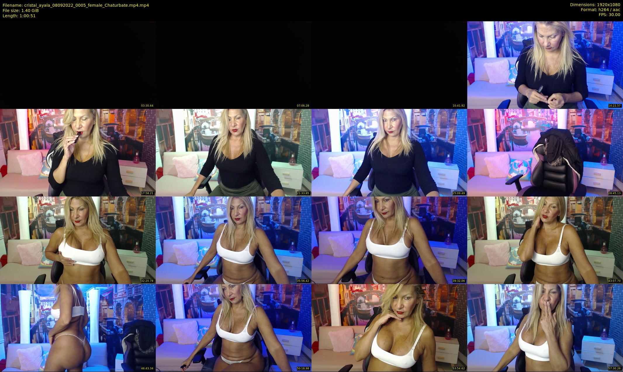 cristal_ayala — 61 minute Chaturbate female cam show recording, 1080p, Sep 8, 2022