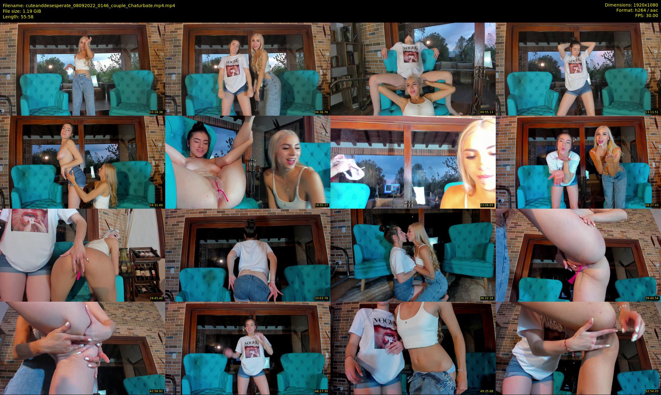 cuteanddesesperate — 56 minute Chaturbate female cam show recording, 1080p, Sep 8, 2022