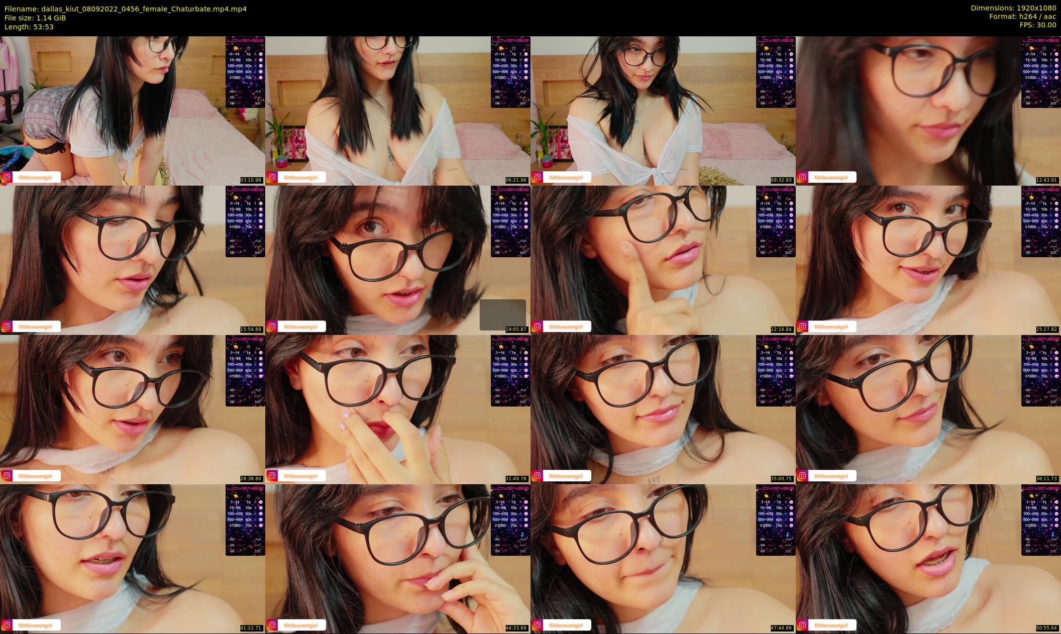 dallas_kiut — 54 minute Chaturbate female cam show recording, 1080p, Sep 8, 2022