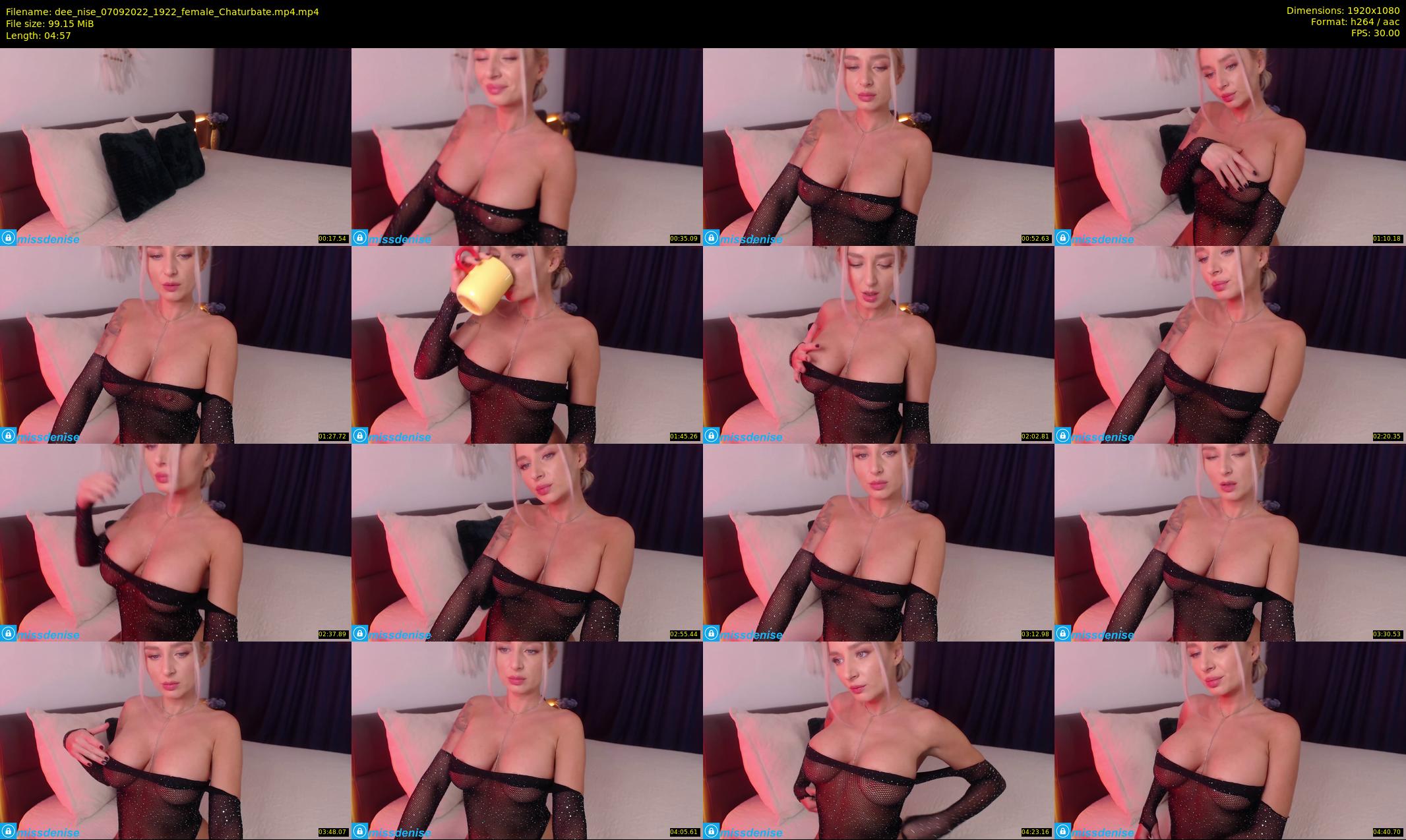 dee_nise — 5 minute Chaturbate female cam show recording, 1080p, Sep 7, 2022