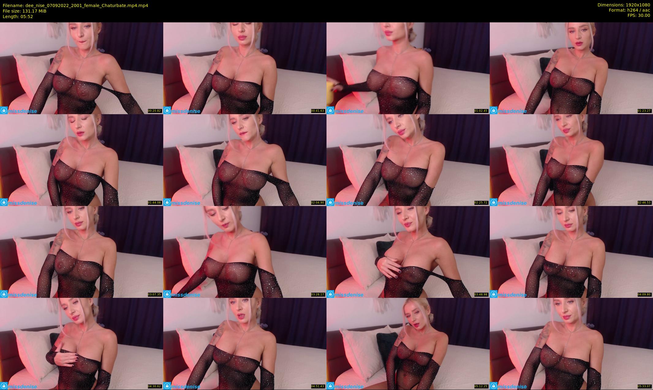 dee_nise — 6 minute Chaturbate female cam show recording, 1080p, Sep 7, 2022