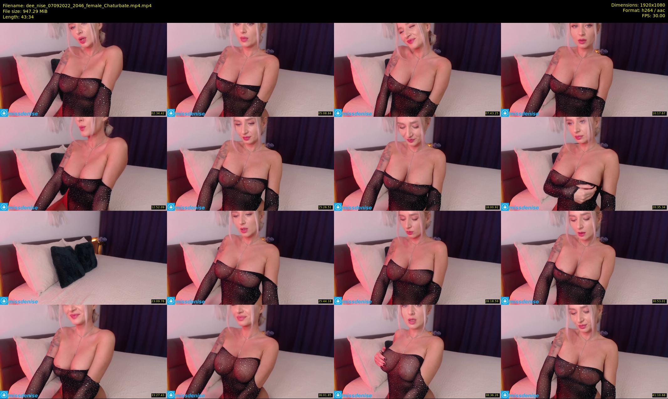 dee_nise — 44 minute Chaturbate female cam show recording, 1080p, Sep 7, 2022