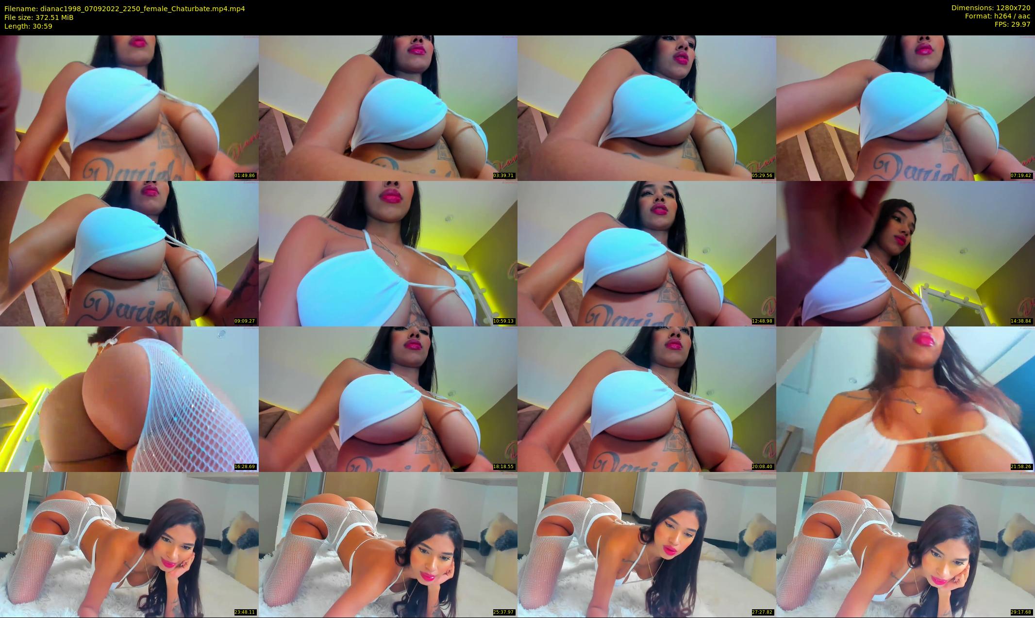 dianac1998 — 31 minute Chaturbate female cam show recording, 720p, Sep 7, 2022