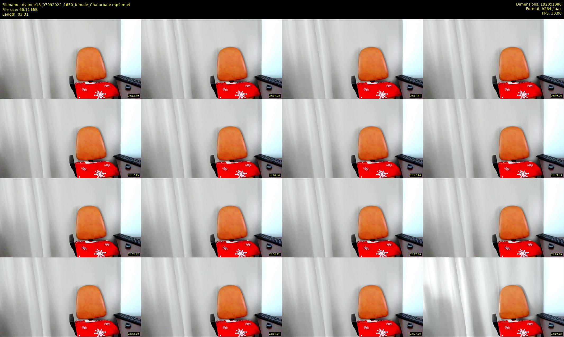 dyanne18 — 4 minute Chaturbate female cam show recording, 1080p, Sep 7, 2022