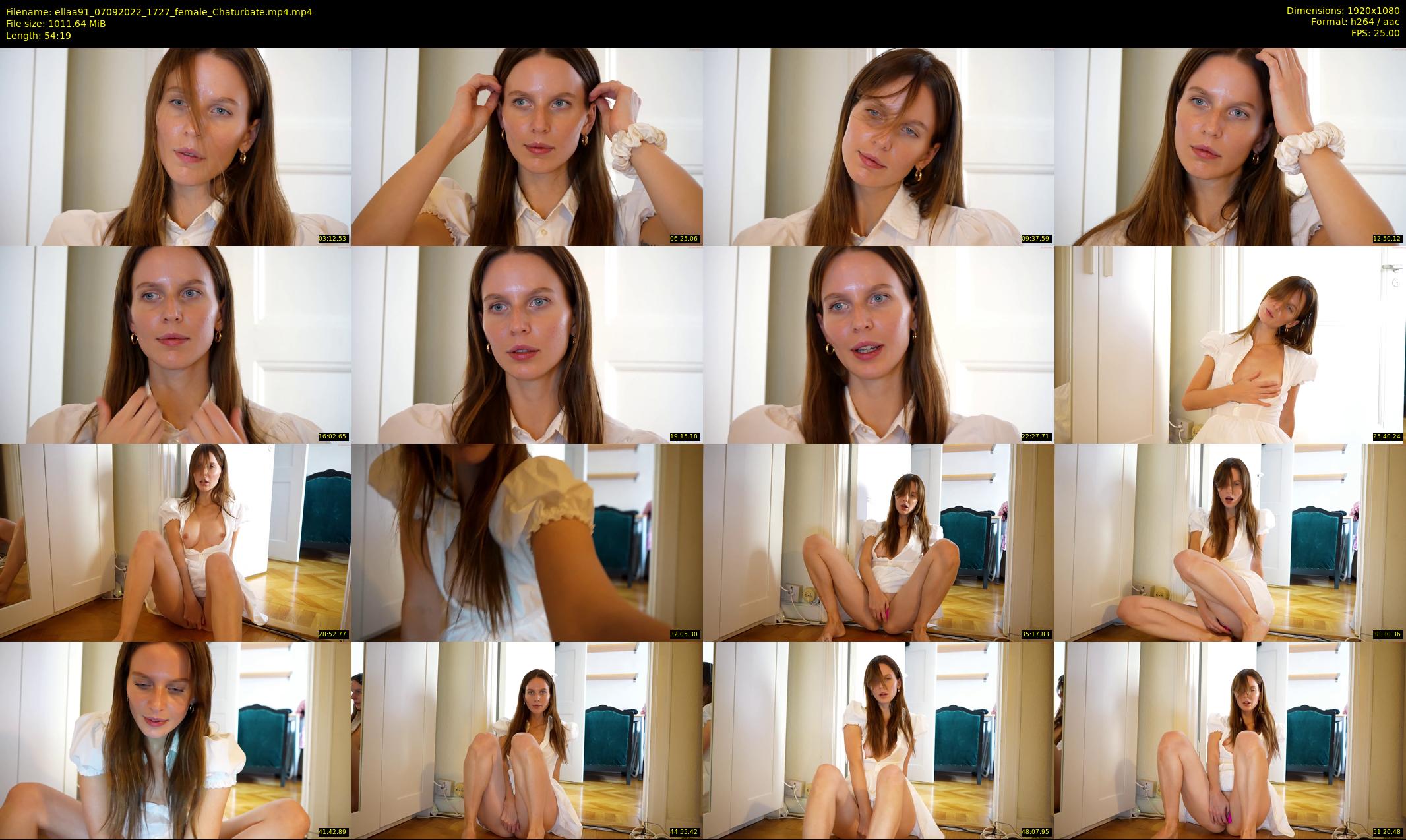 ellaa91 — 55 minute Chaturbate female cam show recording, 1080p, Sep 7, 2022