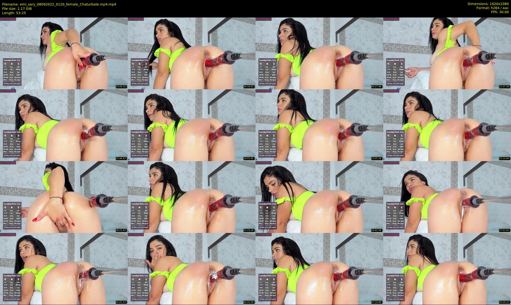 emi_sary — 54 minute Chaturbate female cam show recording, 1080p, Sep 8, 2022