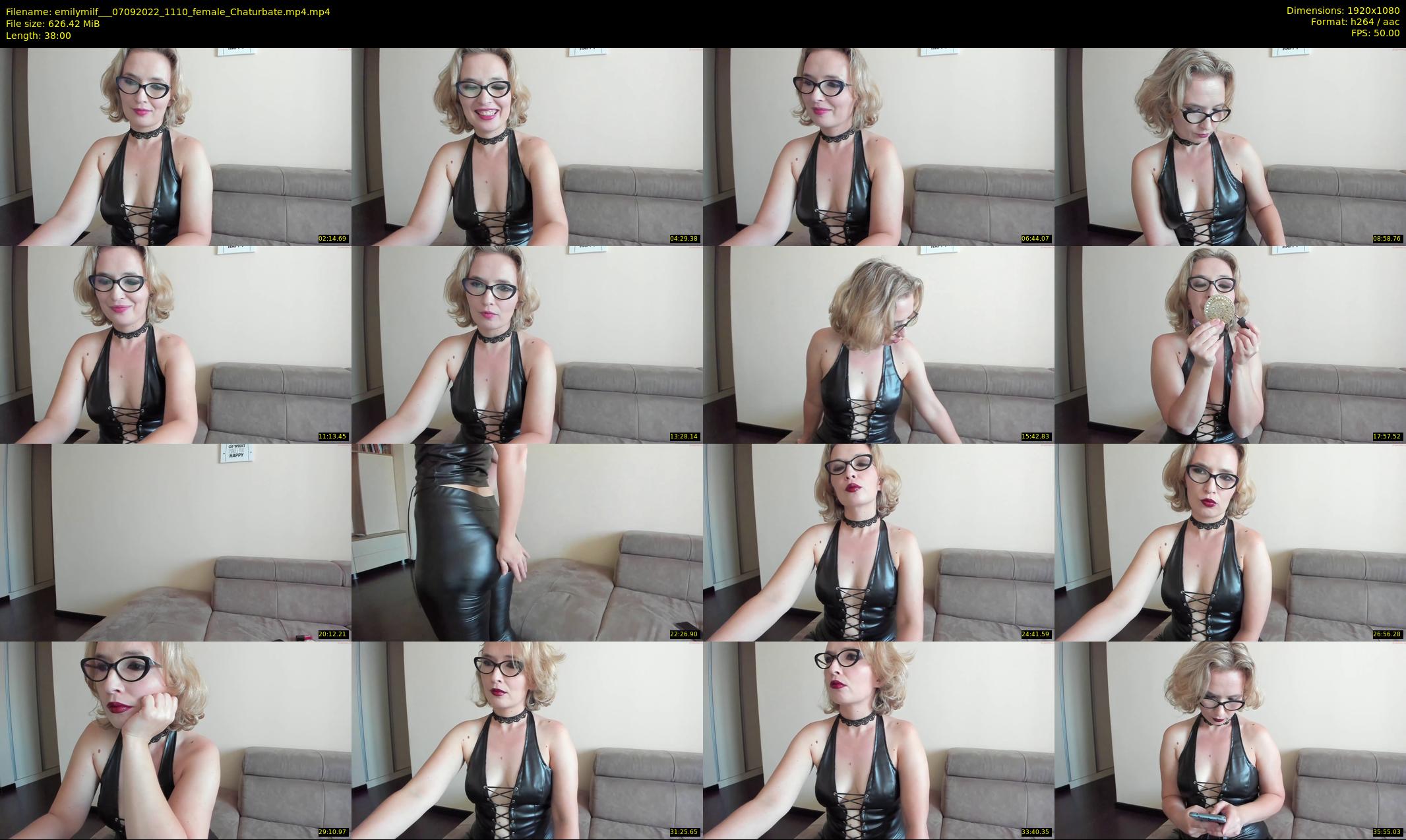 emilymilf__ — 38 minute Chaturbate female cam show recording, 1080p, Sep 7, 2022
