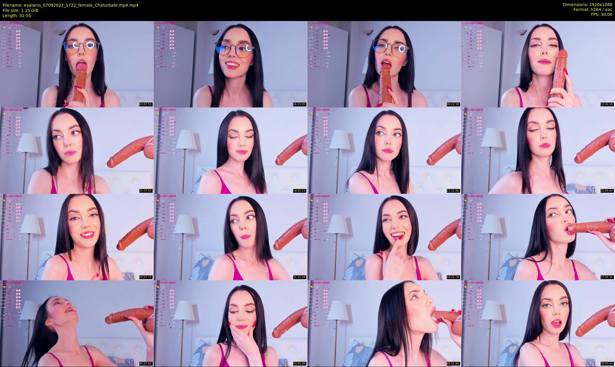 evalanis — 53 minute Chaturbate couple cam show recording, 1080p, Sep 7, 2022