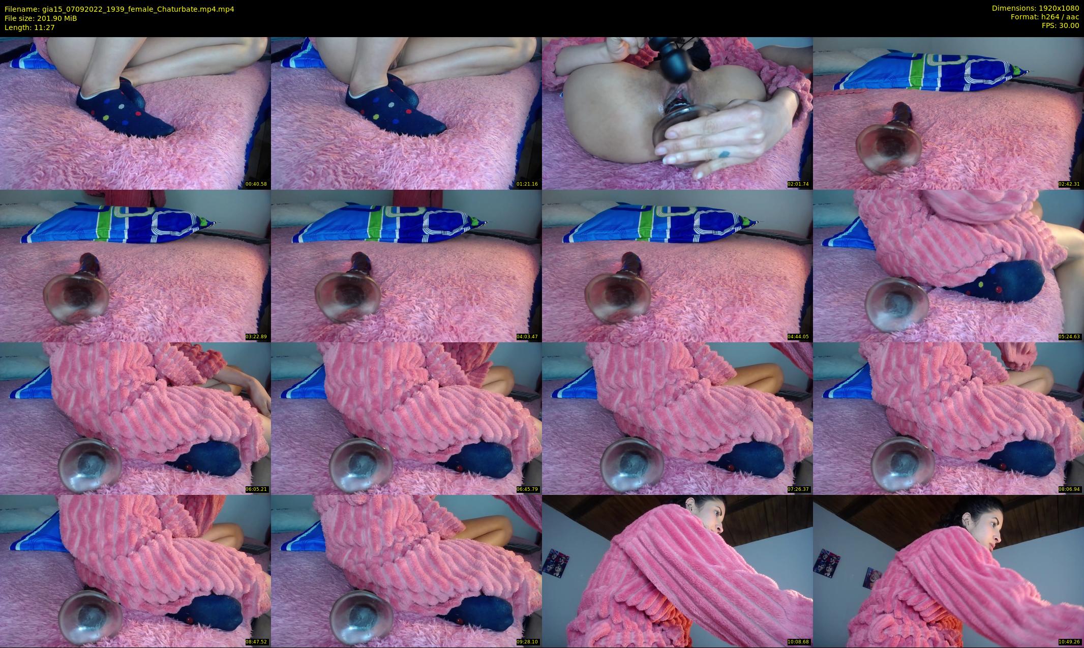 gia15 — 12 minute Chaturbate female cam show recording, 1080p, Sep 7, 2022