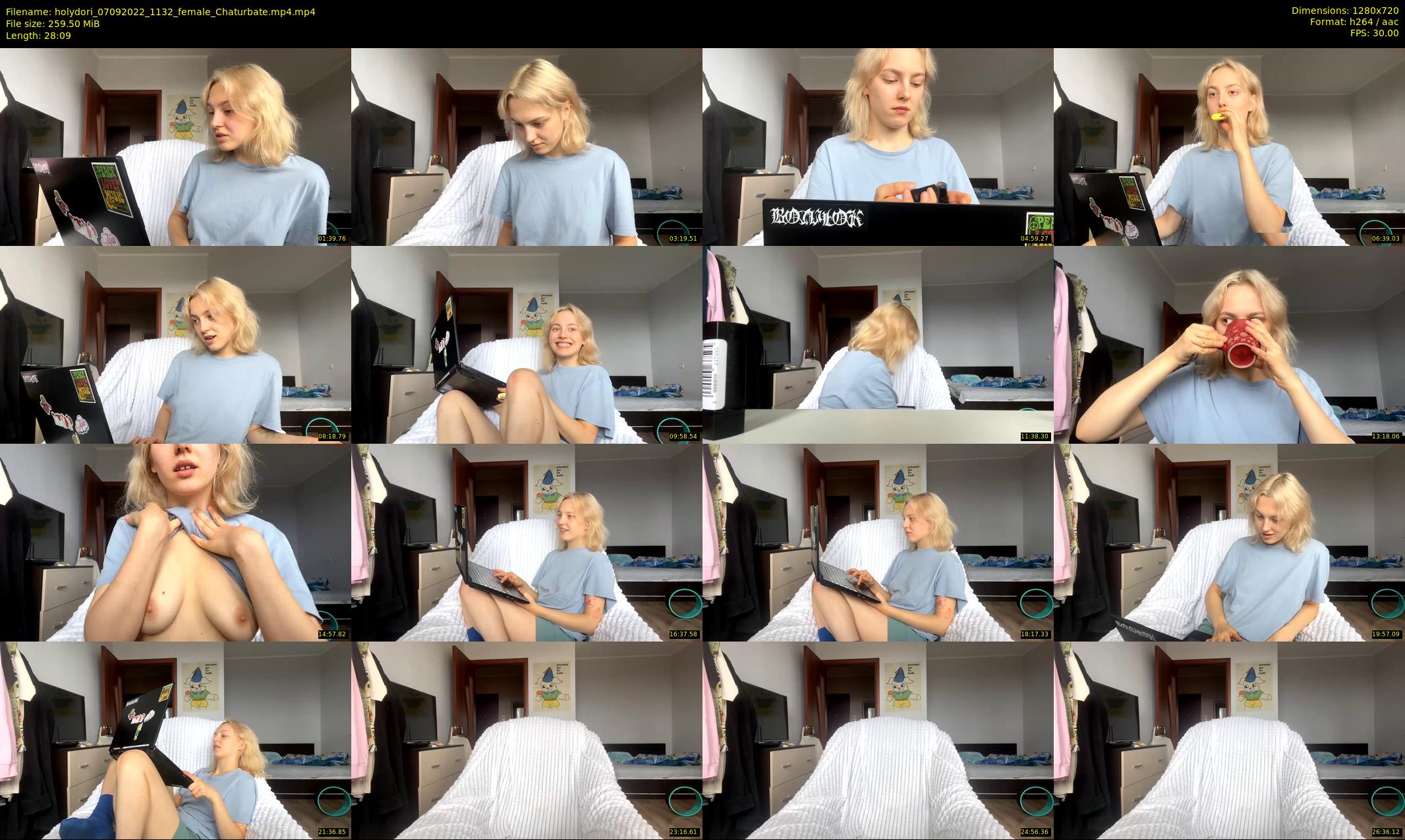 holydori — 29 minute Chaturbate female cam show recording, 720p, Sep 7, 2022