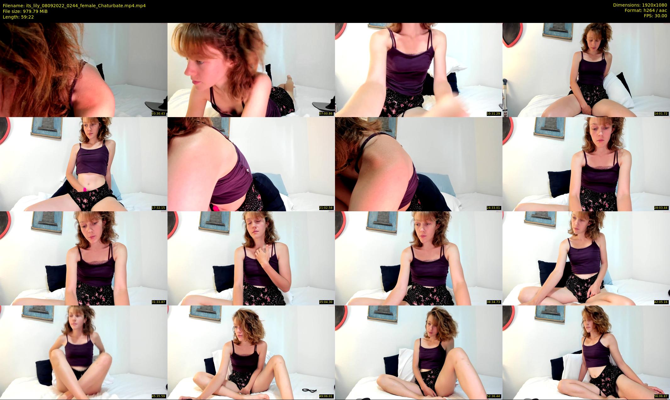 its_lily — 60 minute Chaturbate female cam show recording, 1080p, Sep 8, 2022