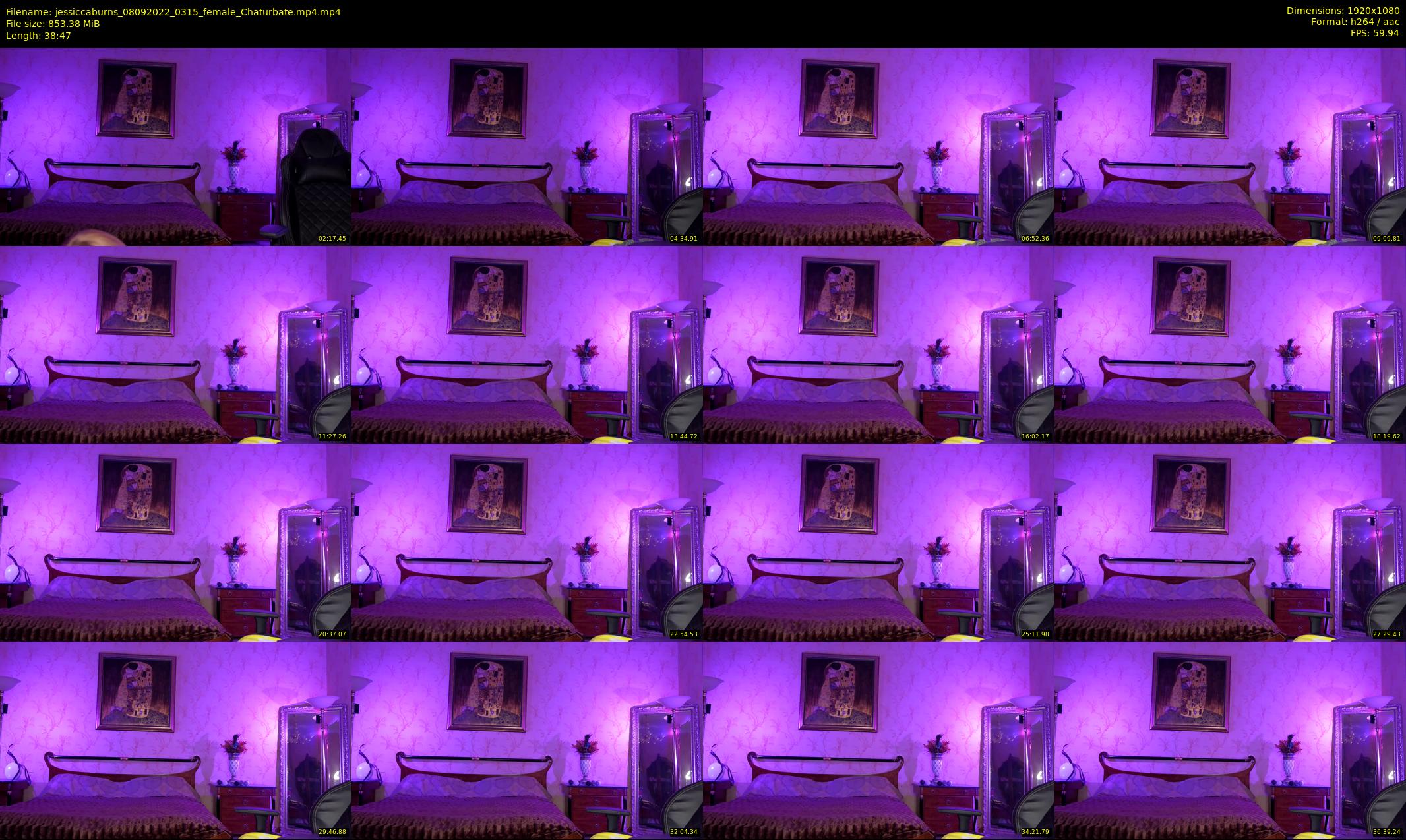 jessiccaburns — 39 minute Chaturbate female cam show recording, 1080p, Sep 8, 2022