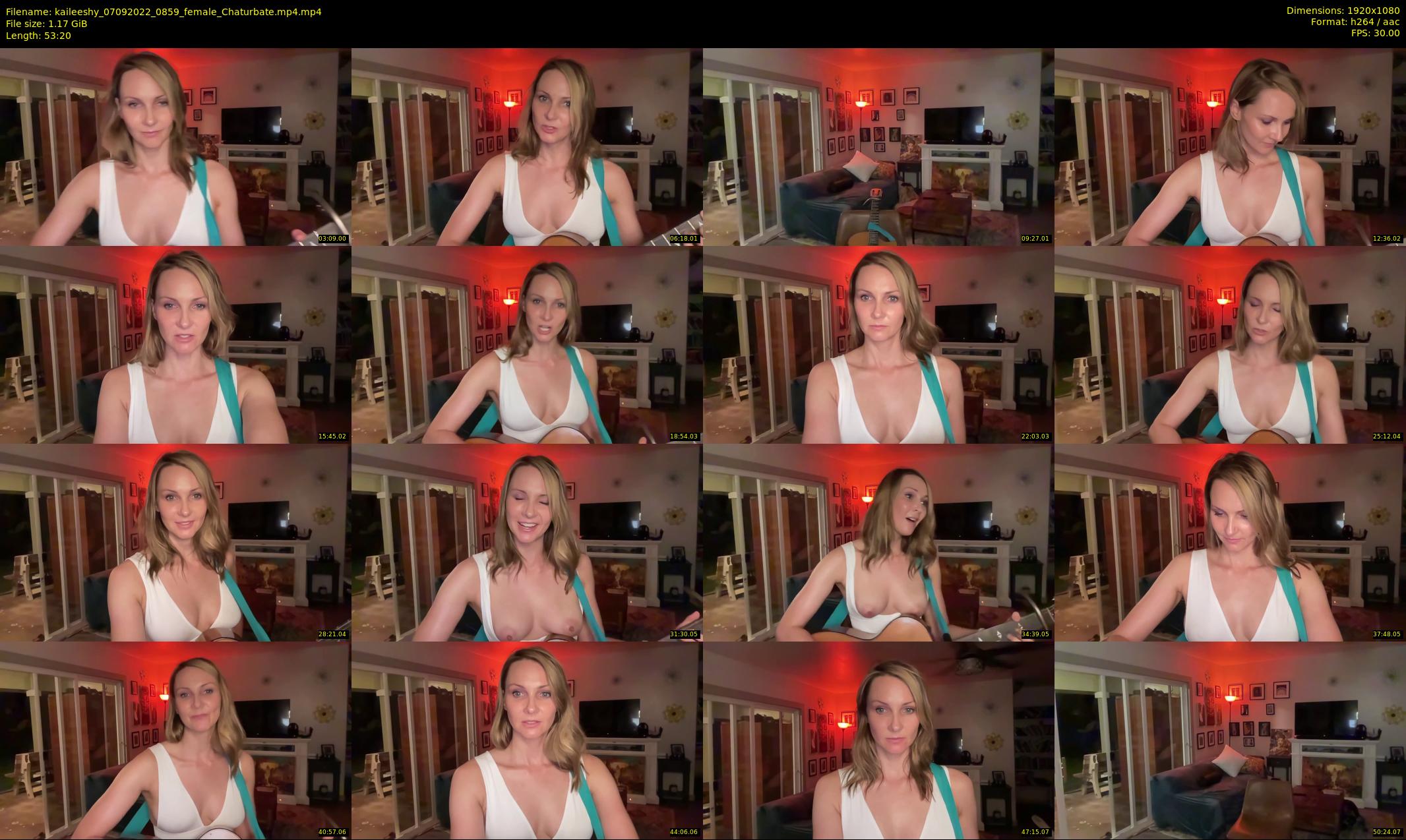 kaileeshy — 54 minute Chaturbate female cam show recording, 1080p, Sep 7, 2022