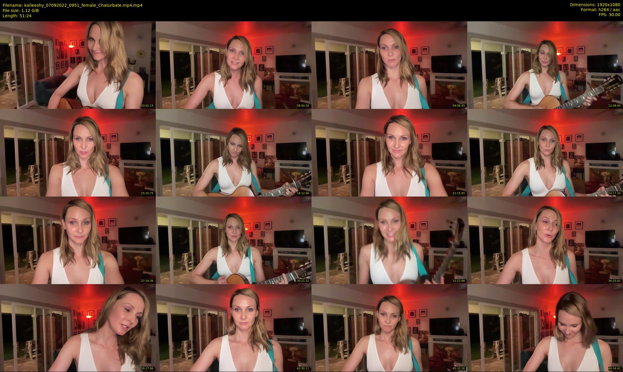 kaileeshy — 52 minute Chaturbate female cam show recording, 1080p, Sep 7, 2022