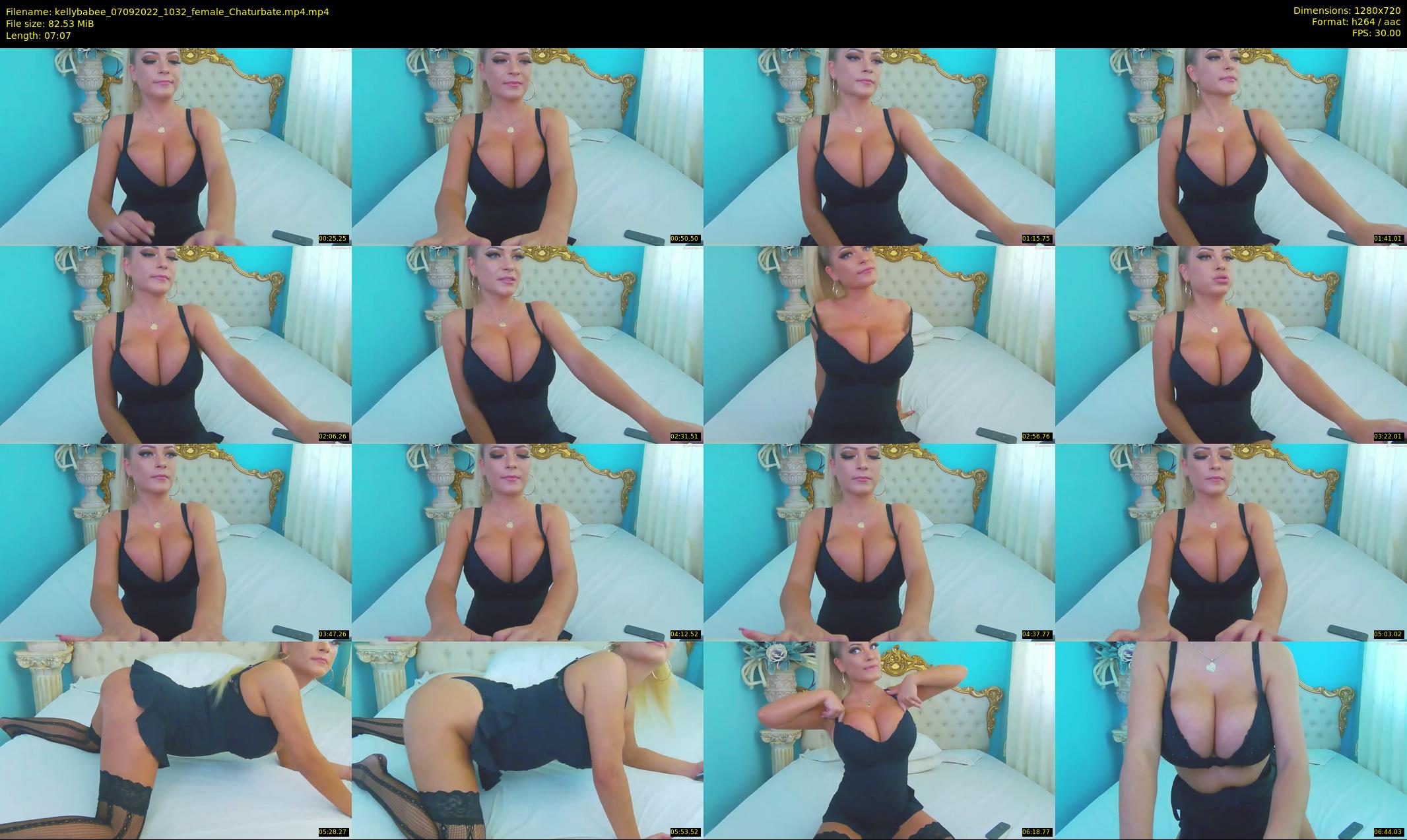 kellybabee — 8 minute Chaturbate female cam show recording, 720p, Sep 7, 2022