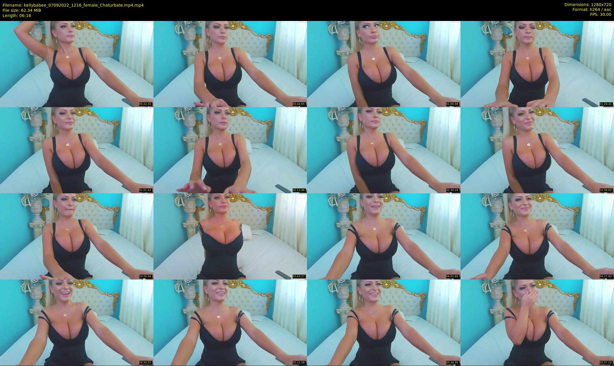 kellybabee — 7 minute Chaturbate female cam show recording, 720p, Sep 7, 2022