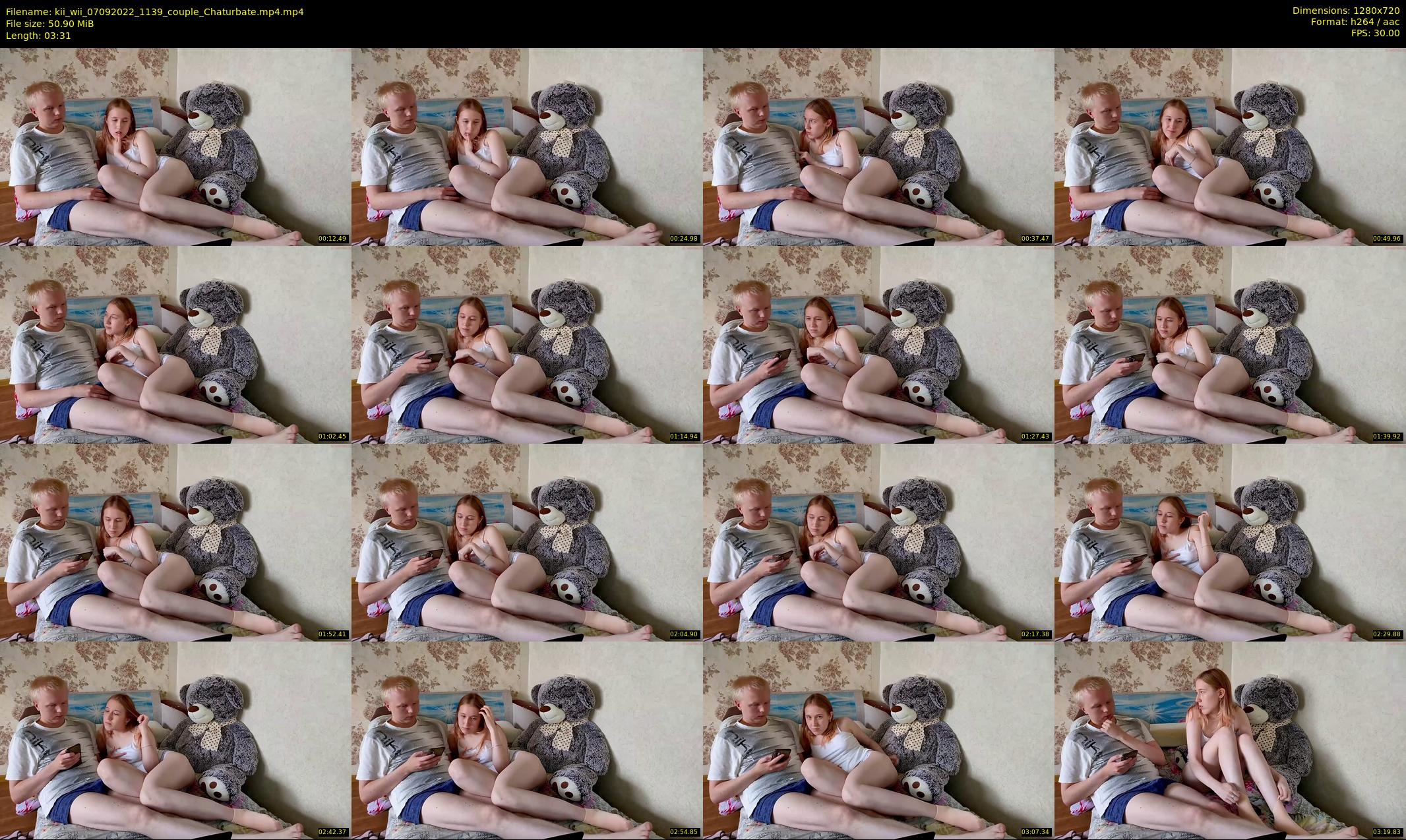 kii_wii — 4 minute Chaturbate couple cam show recording, 720p, Sep 7, 2022