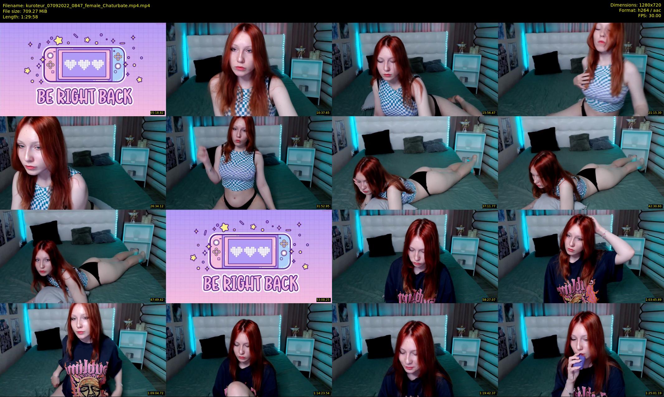 kuroteur — 90 minute Chaturbate couple cam show recording, 720p, Sep 7, 2022