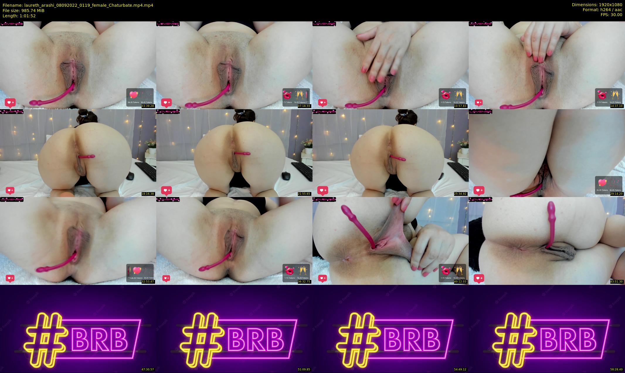 laureth_arashi — 62 minute Chaturbate female cam show recording, 1080p, Sep 8, 2022