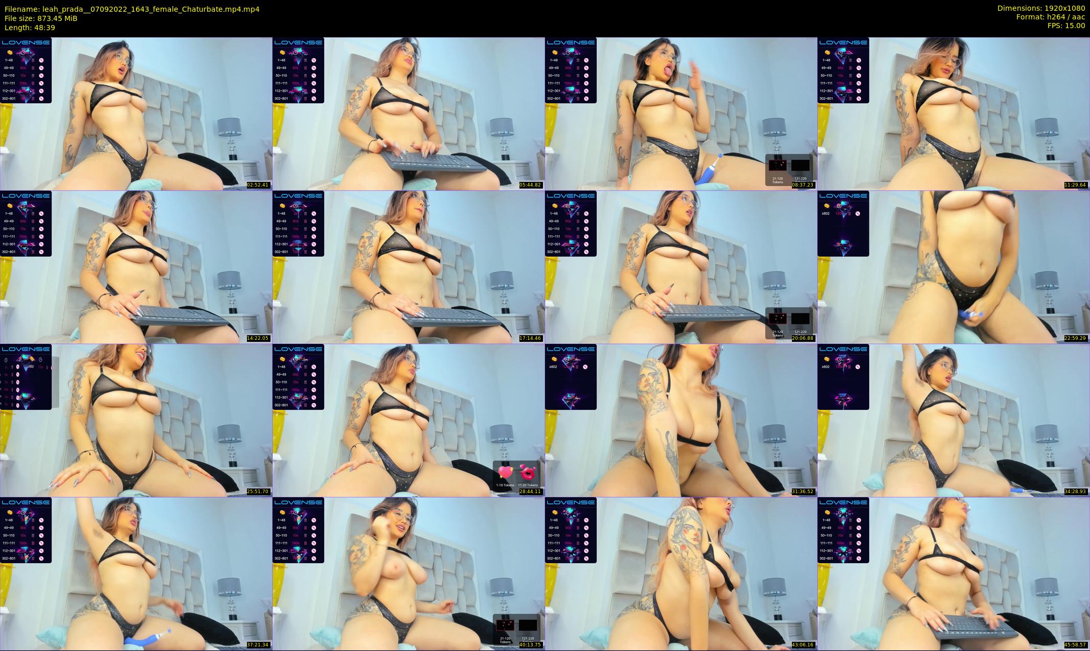 leah_prada_ — 49 minute Chaturbate female cam show recording, 1080p, Sep 7, 2022