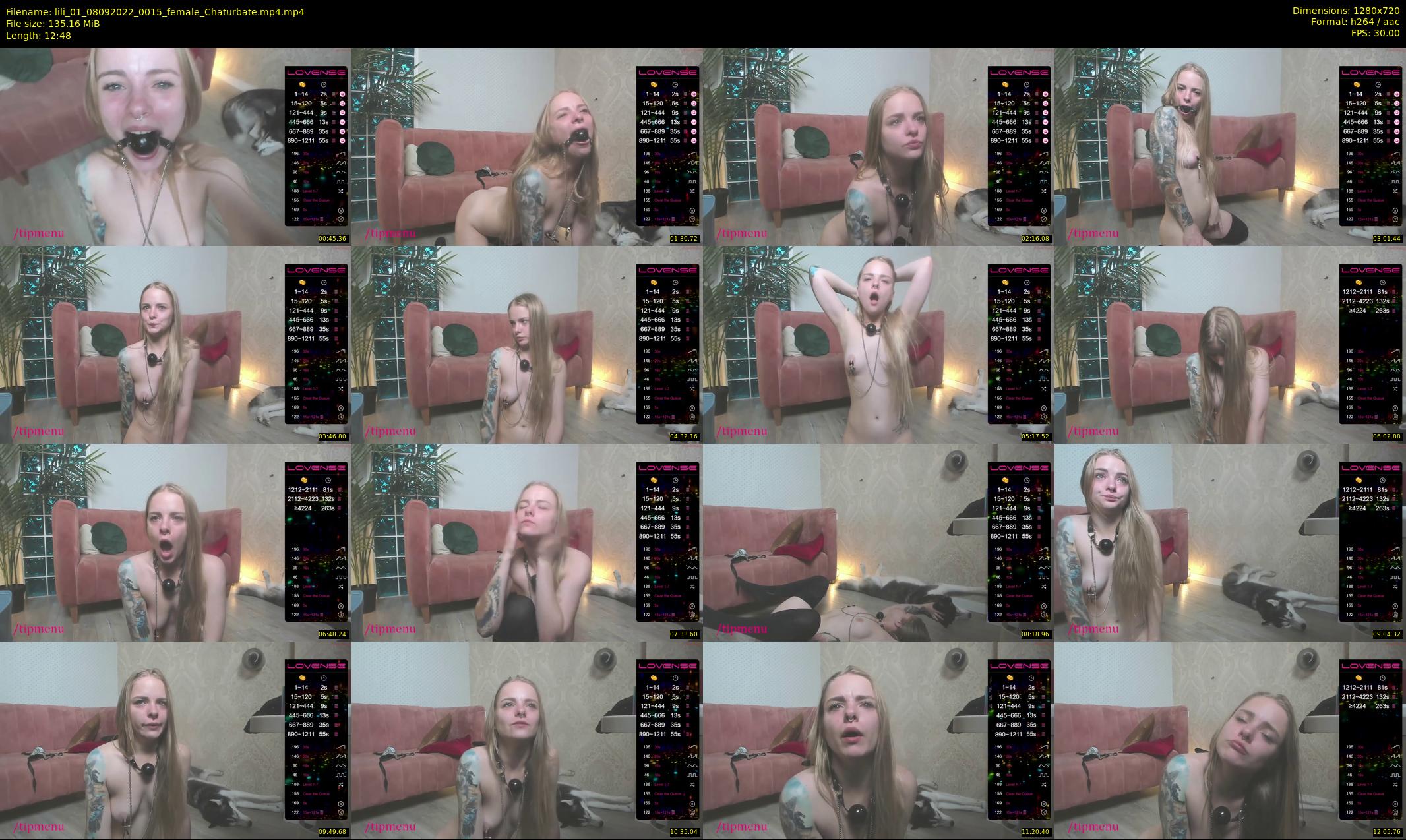 lili_01 — 13 minute Chaturbate female cam show recording, 720p, Sep 8, 2022